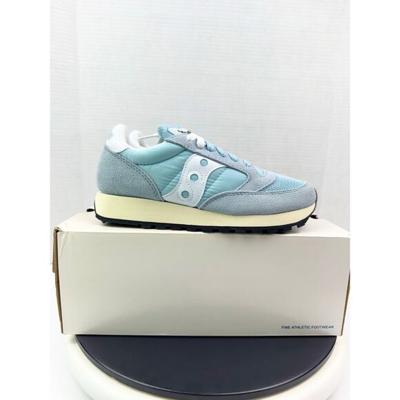 Saucony Jazz Original Womens Size 6 Retro Sneakers Light Blue S60368-41 Shoes - Picture 4 of 10